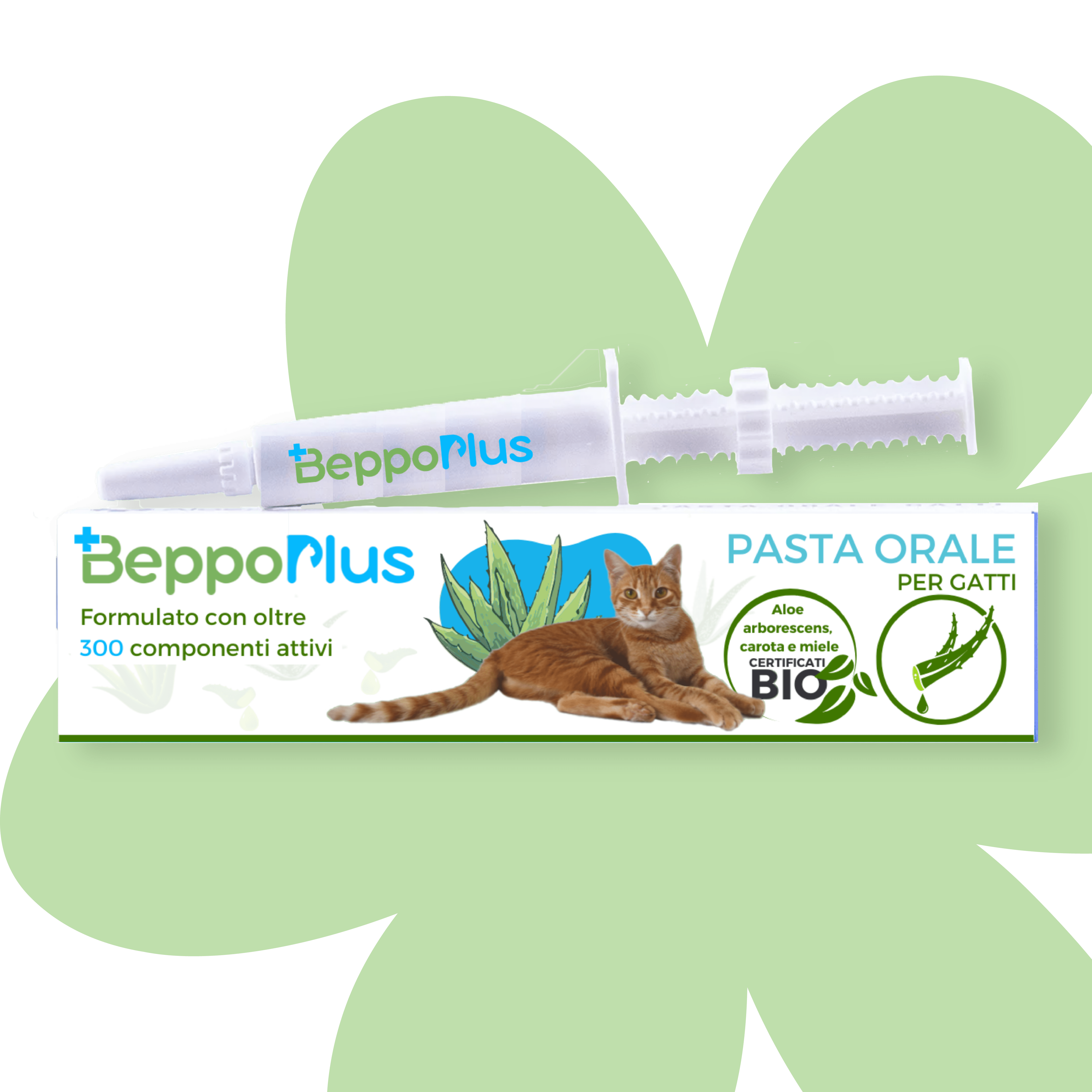 Gatto Con Personalità BeppoPlus -  Pasta Orale per Gatti