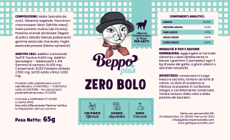 Gatto Con Personalità BeppoPlus ZeroBolo- Aiuta ad eliminare i Boli di Pelo del gatto