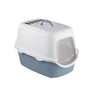 Gatto Con Personalità PetUp Toilette chiusa Milly per Gatti colore Blu Acciaio