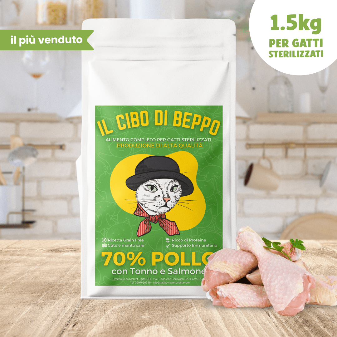 Croccantini Natural Trainer Per Gatti Sterilizzati - Con Salmone - 1.5 Kg - Foto 11