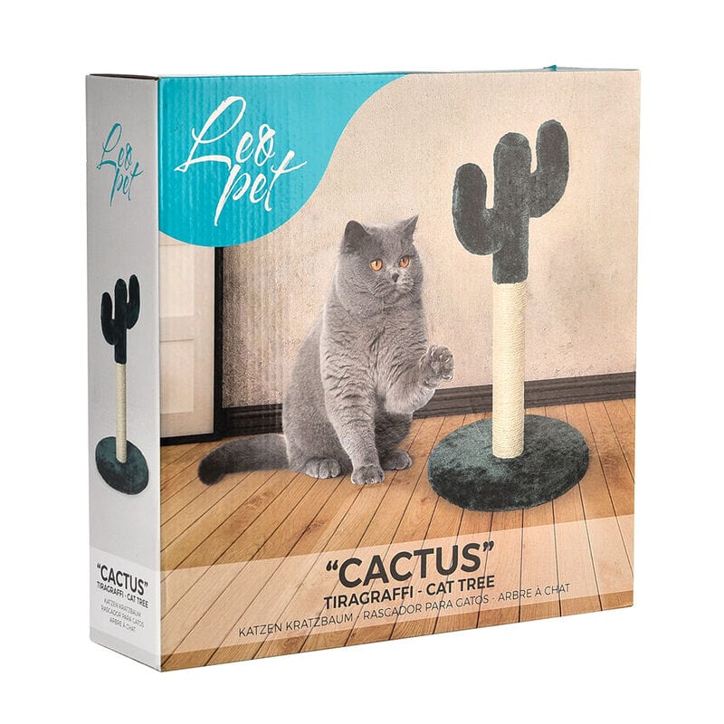 Gatto Con Personalità Tiragraffi Cactus Leo Pet – Design Originale e Divertimento per il Tuo Gatto