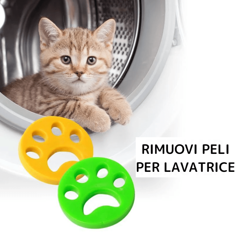 ZampaFelice - Rimuovi Peli di Cane/Gatto dai Vestiti in Lavatrice - Gatto  Con Personalità